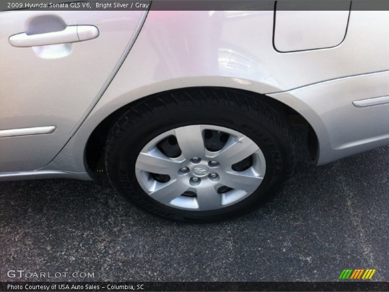 Bright Silver / Gray 2009 Hyundai Sonata GLS V6
