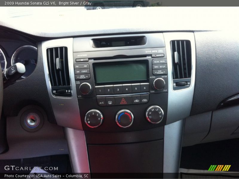 Bright Silver / Gray 2009 Hyundai Sonata GLS V6