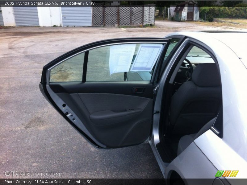 Bright Silver / Gray 2009 Hyundai Sonata GLS V6