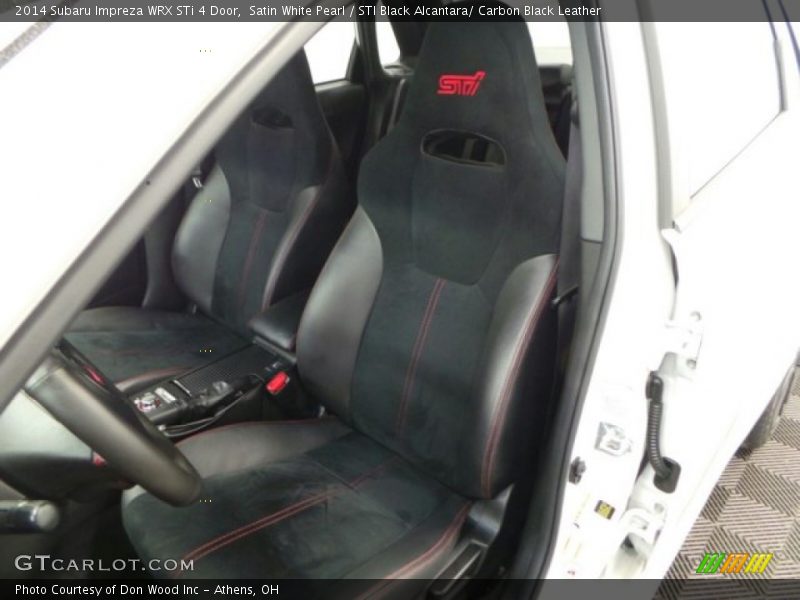 Front Seat of 2014 Impreza WRX STi 4 Door