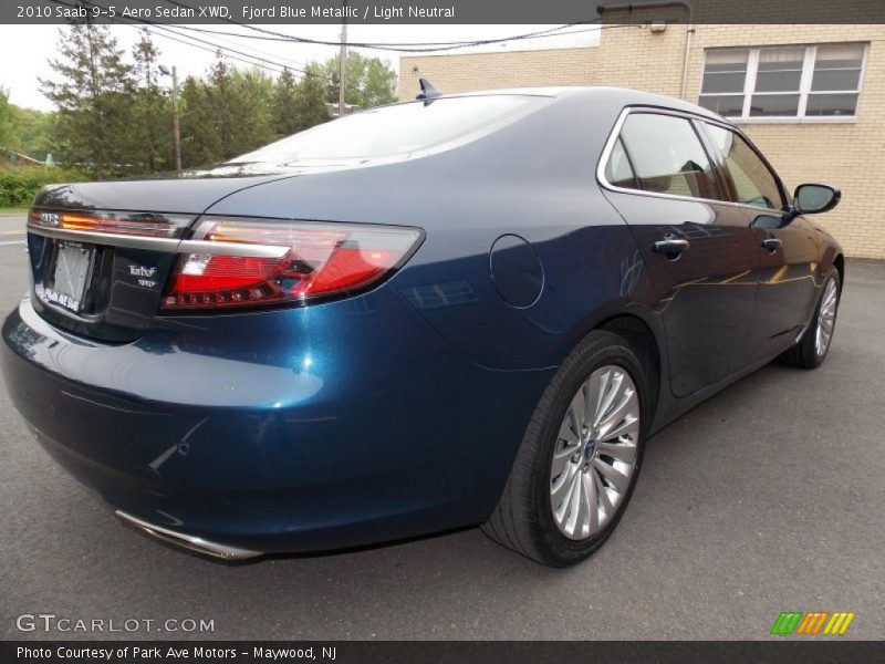 Fjord Blue Metallic / Light Neutral 2010 Saab 9-5 Aero Sedan XWD