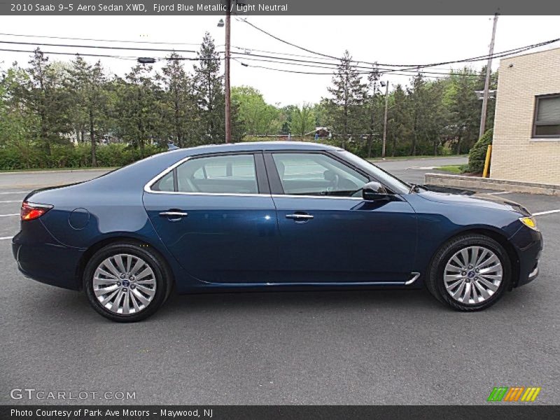 Fjord Blue Metallic / Light Neutral 2010 Saab 9-5 Aero Sedan XWD