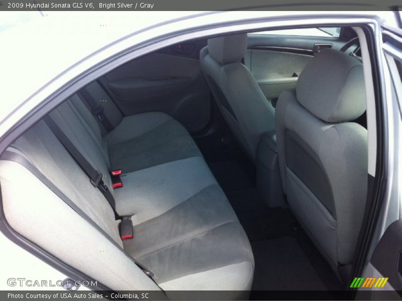 Bright Silver / Gray 2009 Hyundai Sonata GLS V6
