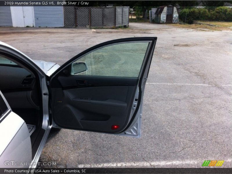 Bright Silver / Gray 2009 Hyundai Sonata GLS V6