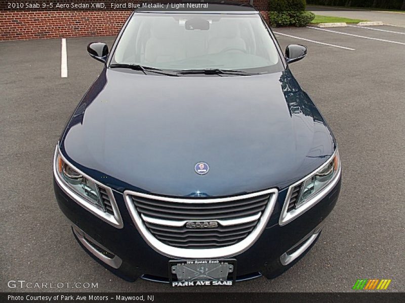 Fjord Blue Metallic / Light Neutral 2010 Saab 9-5 Aero Sedan XWD