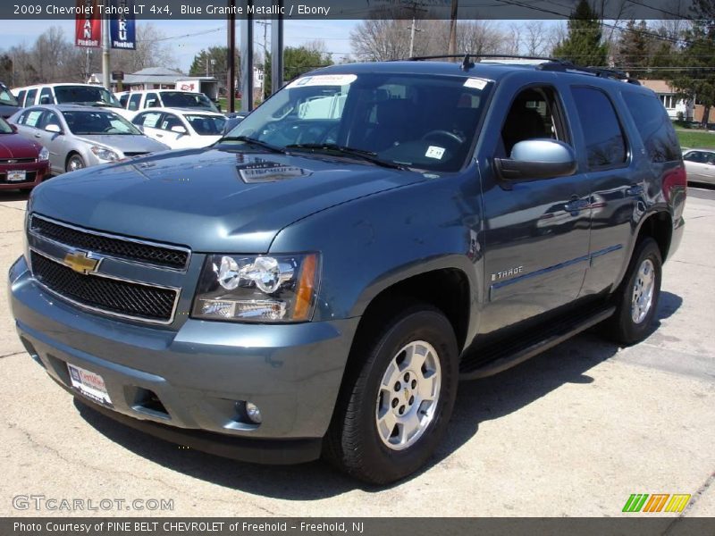 Blue Granite Metallic / Ebony 2009 Chevrolet Tahoe LT 4x4