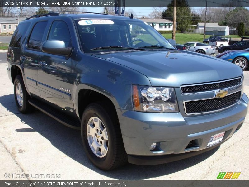 Blue Granite Metallic / Ebony 2009 Chevrolet Tahoe LT 4x4