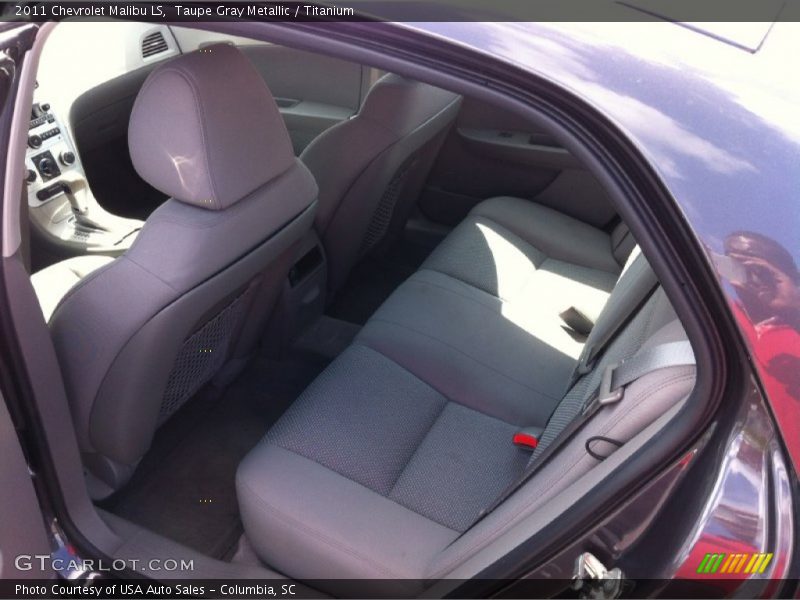 Taupe Gray Metallic / Titanium 2011 Chevrolet Malibu LS
