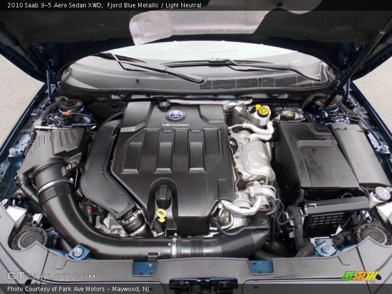  2010 9-5 Aero Sedan XWD Engine - 2.8 Liter Twin-Scroll Turbocharged DOHC 24-Valve VVT V6