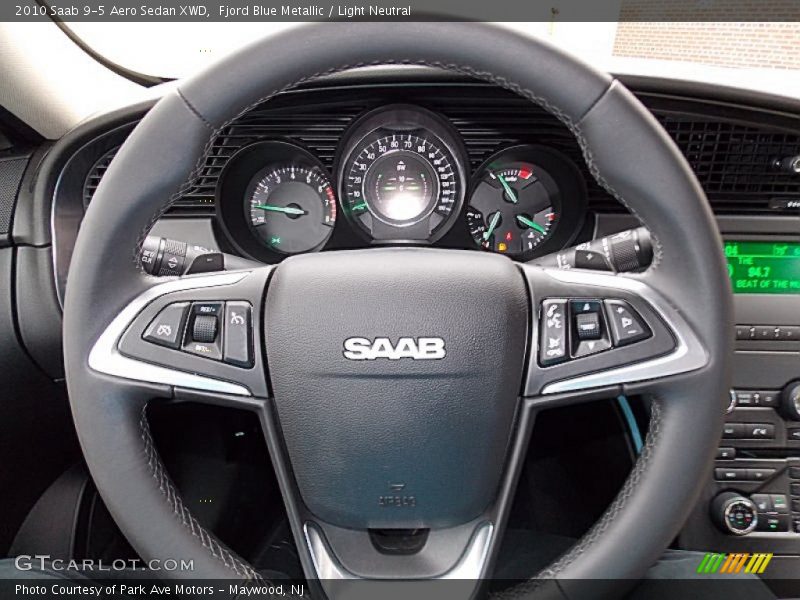  2010 9-5 Aero Sedan XWD Steering Wheel