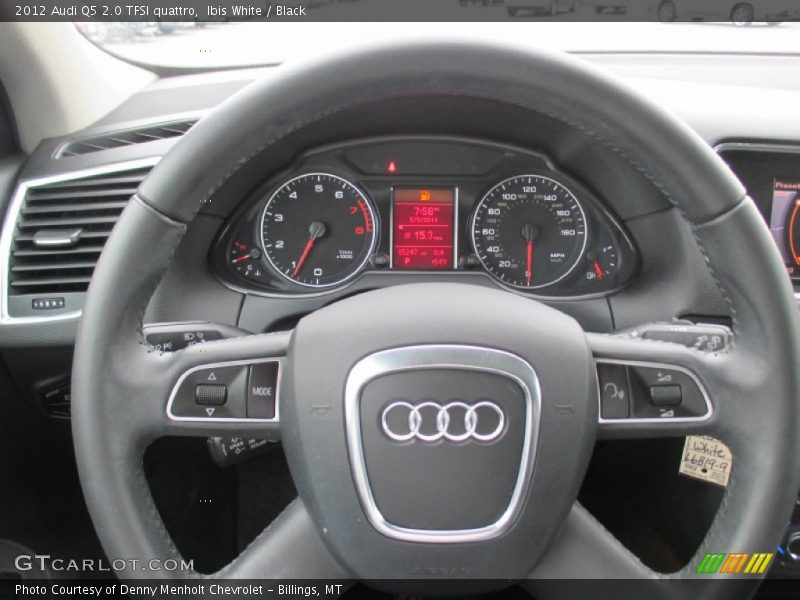 Ibis White / Black 2012 Audi Q5 2.0 TFSI quattro