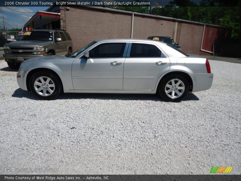 Bright Silver Metallic / Dark Slate Gray/Light Graystone 2006 Chrysler 300 Touring