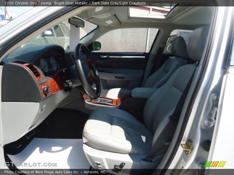 Bright Silver Metallic / Dark Slate Gray/Light Graystone 2006 Chrysler 300 Touring