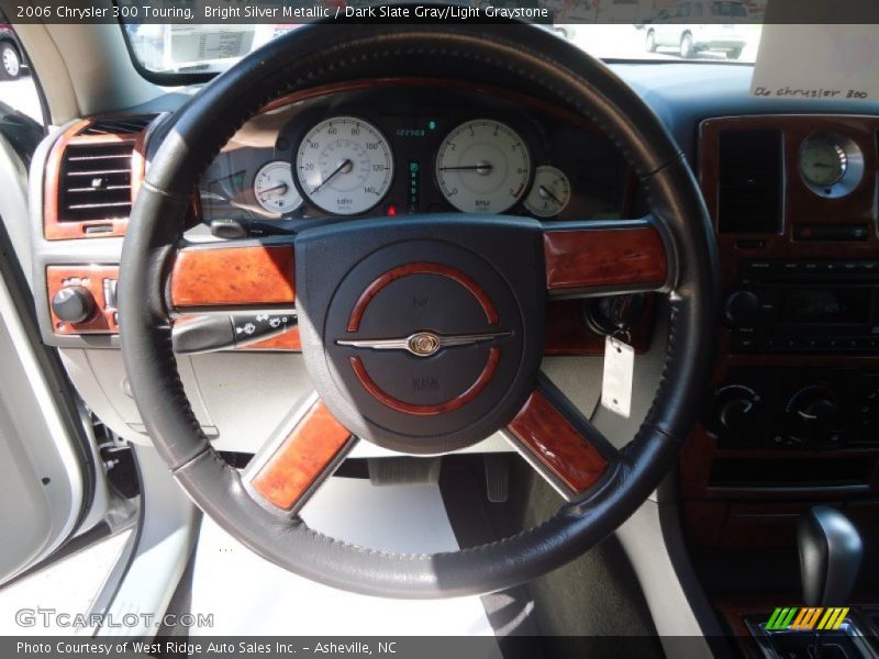 Bright Silver Metallic / Dark Slate Gray/Light Graystone 2006 Chrysler 300 Touring