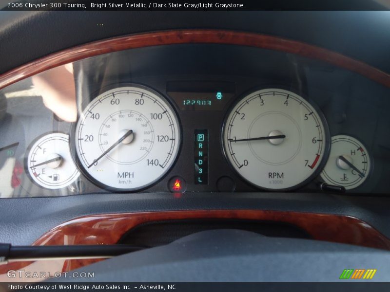Bright Silver Metallic / Dark Slate Gray/Light Graystone 2006 Chrysler 300 Touring
