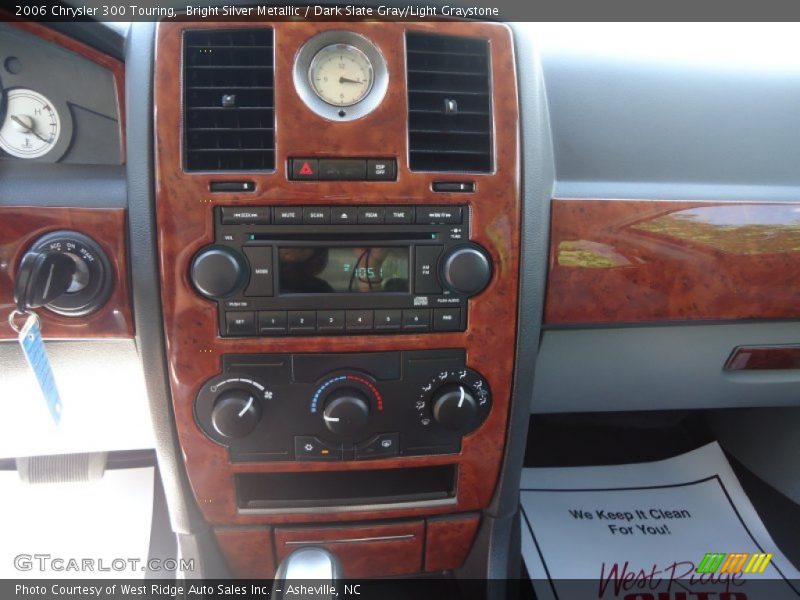 Bright Silver Metallic / Dark Slate Gray/Light Graystone 2006 Chrysler 300 Touring