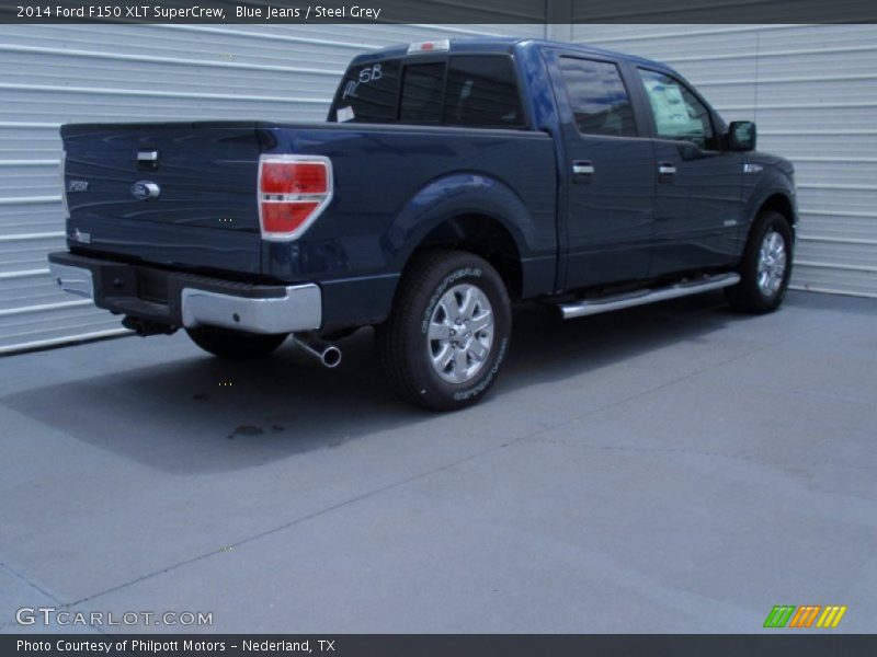 Blue Jeans / Steel Grey 2014 Ford F150 XLT SuperCrew