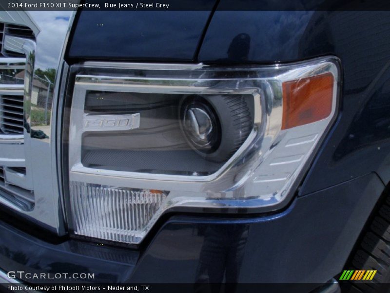 Blue Jeans / Steel Grey 2014 Ford F150 XLT SuperCrew