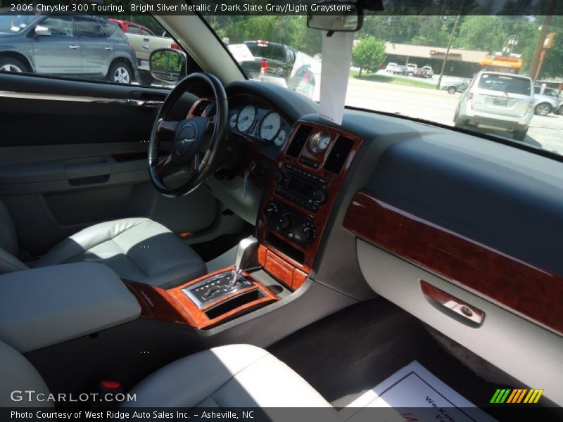 Bright Silver Metallic / Dark Slate Gray/Light Graystone 2006 Chrysler 300 Touring