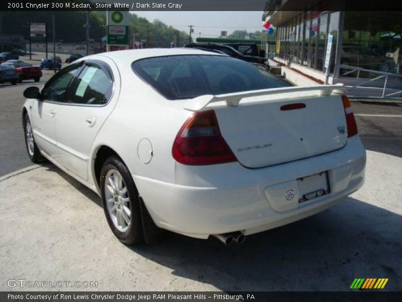 Stone White / Dark Slate Gray 2001 Chrysler 300 M Sedan