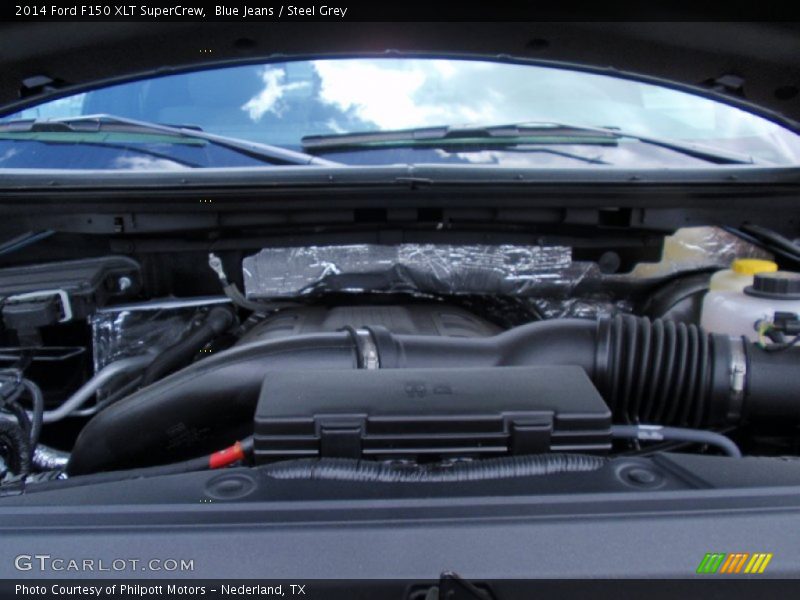 Blue Jeans / Steel Grey 2014 Ford F150 XLT SuperCrew