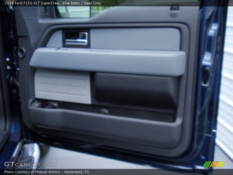 Blue Jeans / Steel Grey 2014 Ford F150 XLT SuperCrew