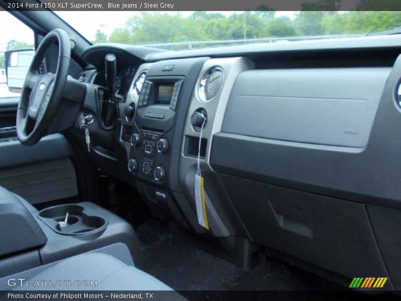 Blue Jeans / Steel Grey 2014 Ford F150 XLT SuperCrew