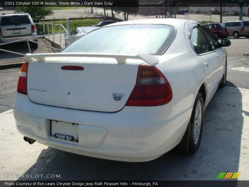 Stone White / Dark Slate Gray 2001 Chrysler 300 M Sedan