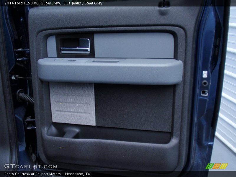 Blue Jeans / Steel Grey 2014 Ford F150 XLT SuperCrew