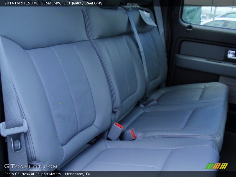 Blue Jeans / Steel Grey 2014 Ford F150 XLT SuperCrew