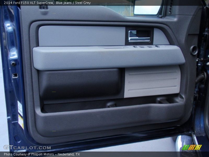 Blue Jeans / Steel Grey 2014 Ford F150 XLT SuperCrew