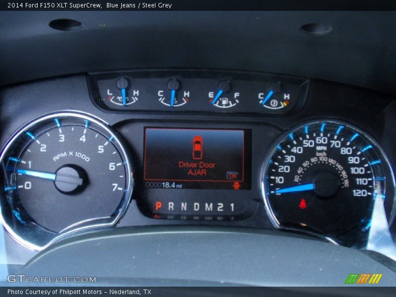 Blue Jeans / Steel Grey 2014 Ford F150 XLT SuperCrew
