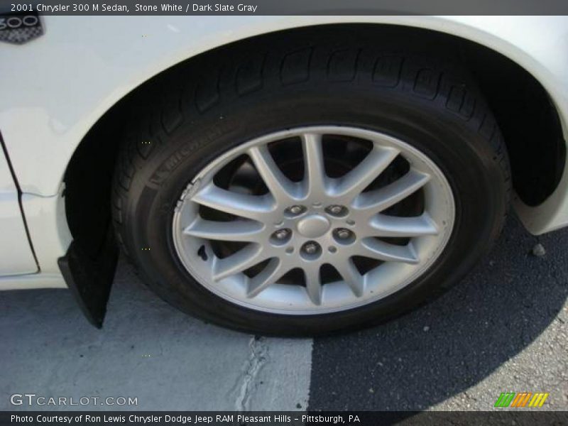 Stone White / Dark Slate Gray 2001 Chrysler 300 M Sedan