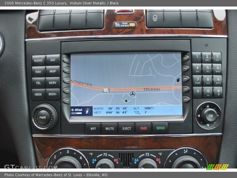 Navigation of 2006 C 350 Luxury