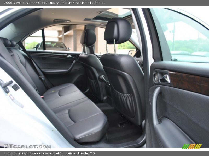 Rear Seat of 2006 C 350 Luxury