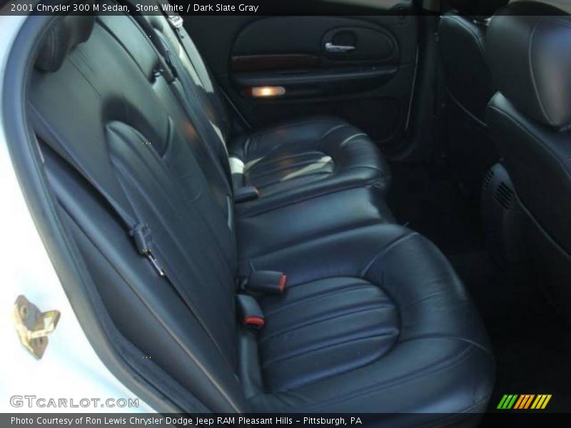 Stone White / Dark Slate Gray 2001 Chrysler 300 M Sedan
