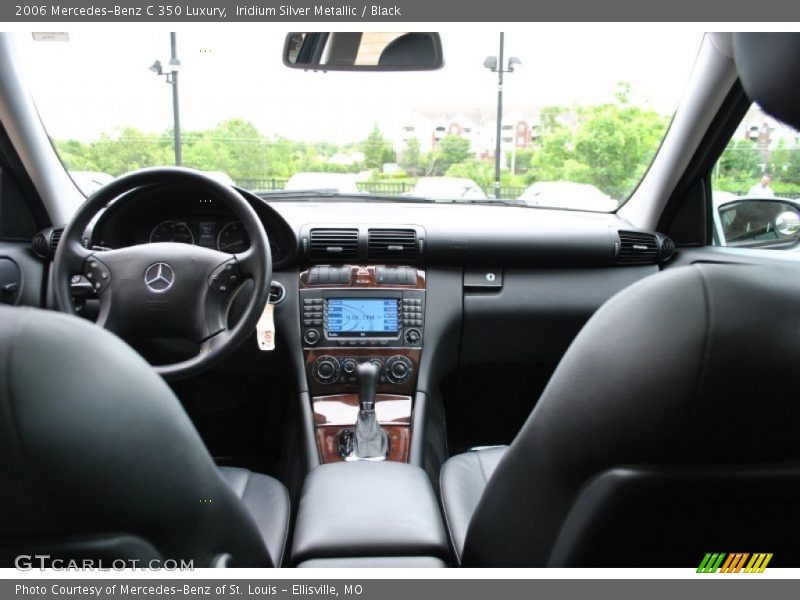 Iridium Silver Metallic / Black 2006 Mercedes-Benz C 350 Luxury