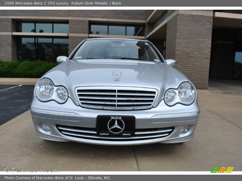 Iridium Silver Metallic / Black 2006 Mercedes-Benz C 350 Luxury