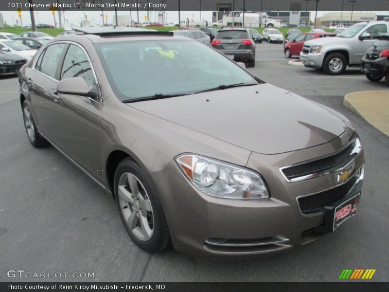 Mocha Steel Metallic / Ebony 2011 Chevrolet Malibu LT