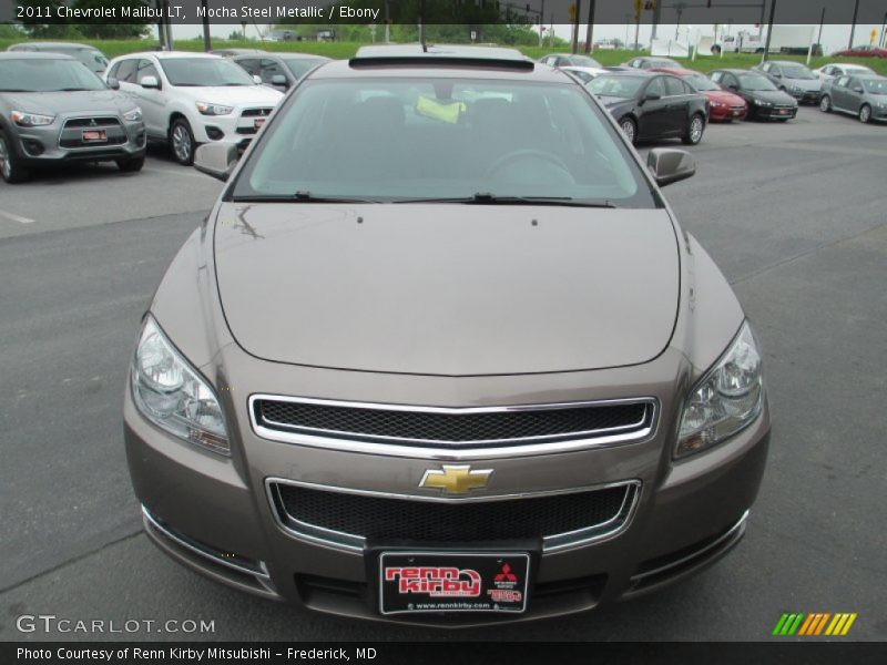 Mocha Steel Metallic / Ebony 2011 Chevrolet Malibu LT