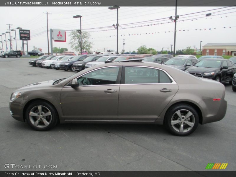 Mocha Steel Metallic / Ebony 2011 Chevrolet Malibu LT