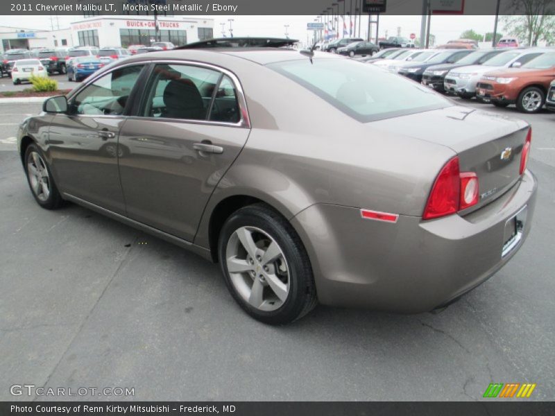 Mocha Steel Metallic / Ebony 2011 Chevrolet Malibu LT