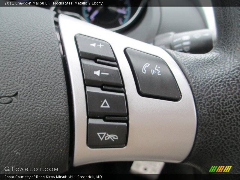 Mocha Steel Metallic / Ebony 2011 Chevrolet Malibu LT