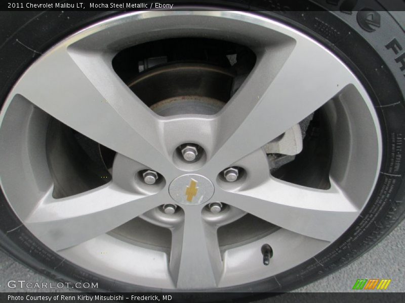 Mocha Steel Metallic / Ebony 2011 Chevrolet Malibu LT