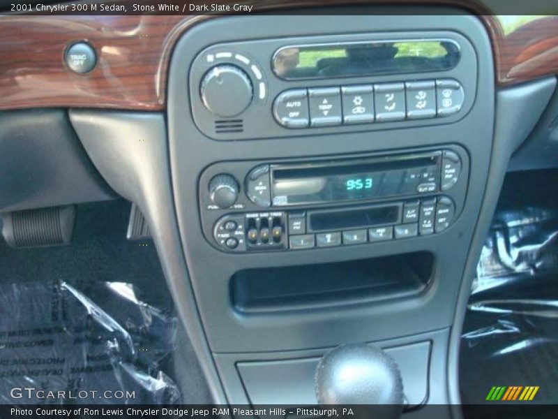 Stone White / Dark Slate Gray 2001 Chrysler 300 M Sedan