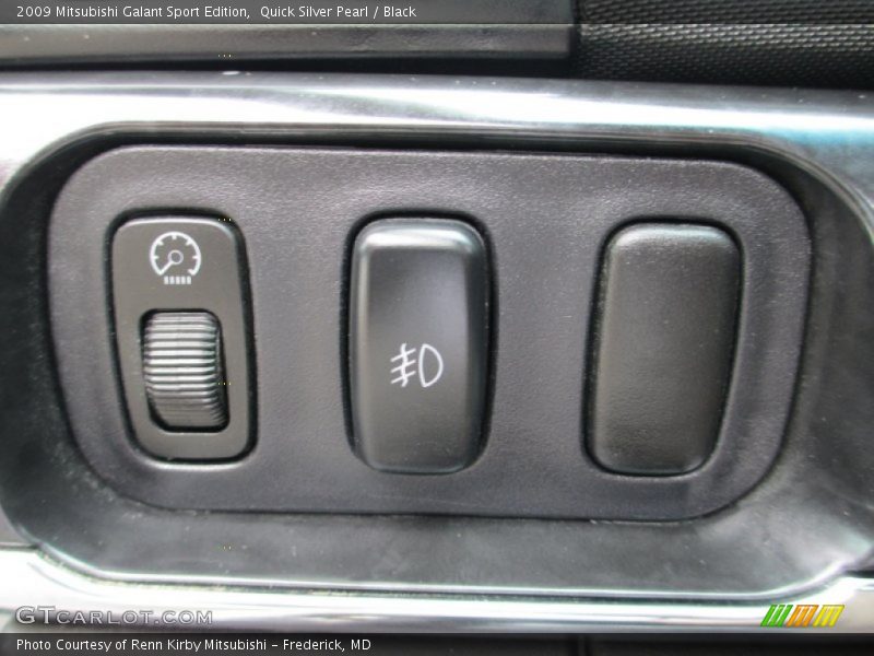 Quick Silver Pearl / Black 2009 Mitsubishi Galant Sport Edition