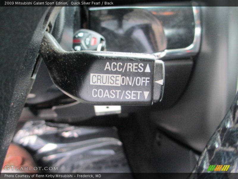 Quick Silver Pearl / Black 2009 Mitsubishi Galant Sport Edition