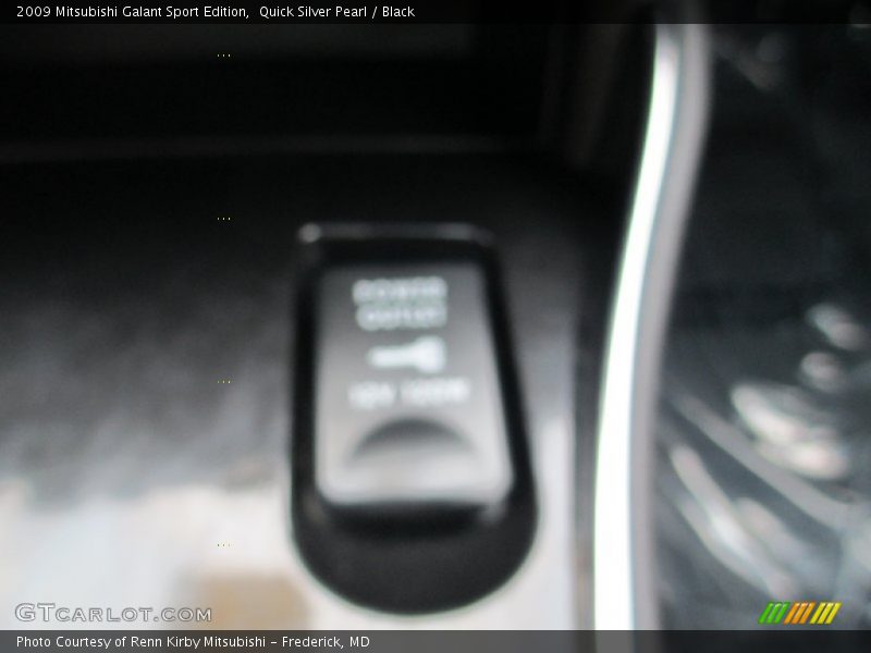 Quick Silver Pearl / Black 2009 Mitsubishi Galant Sport Edition