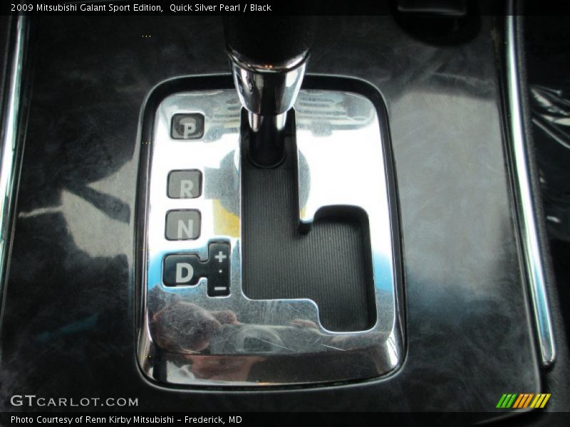 Quick Silver Pearl / Black 2009 Mitsubishi Galant Sport Edition
