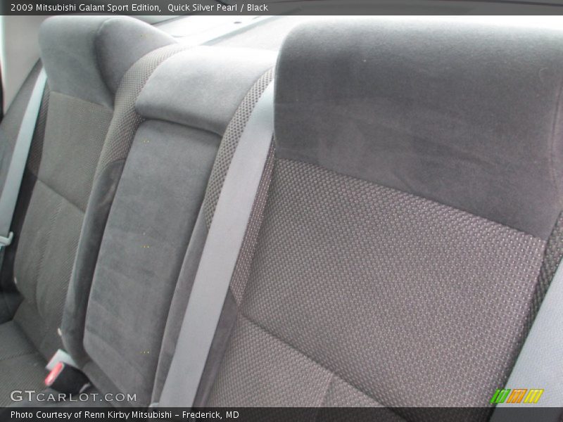 Quick Silver Pearl / Black 2009 Mitsubishi Galant Sport Edition